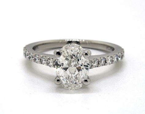 Platinum Pave Setting