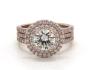 Various carat combinations for the selected ring