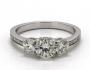 Various carat combinations for the selected ring