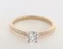 Various carat combinations for the selected ring