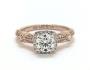 Various carat combinations for the selected ring