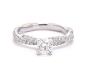 Various carat combinations for the selected ring
