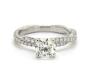 Various carat combinations for the selected ring