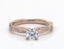 Various carat combinations for the selected ring