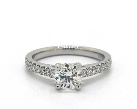 Platinum Pave Setting