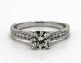 Various carat combinations for the selected ring