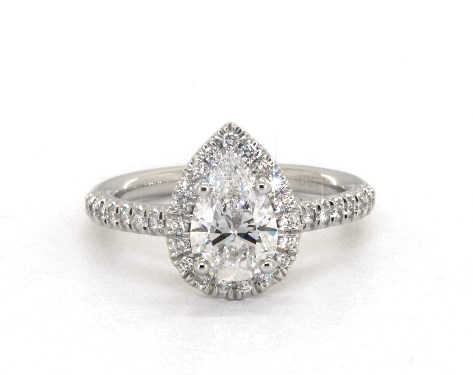 Platinum Halo Setting