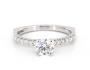 Various carat combinations for the selected ring