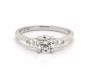 Various carat combinations for the selected ring
