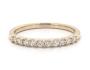 Various carat combinations for the selected ring