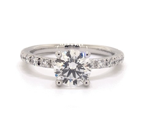 Platinum Pave Setting