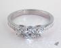 Various carat combinations for the selected ring