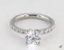 Various carat combinations for the selected ring