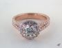 Various carat combinations for the selected ring