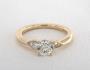 Various carat combinations for the selected ring