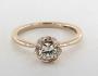 Various carat combinations for the selected ring