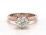 Various carat combinations for the selected ring