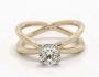 Various carat combinations for the selected ring