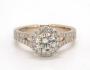 Various carat combinations for the selected ring