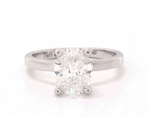 14K White Gold Solitaire Setting