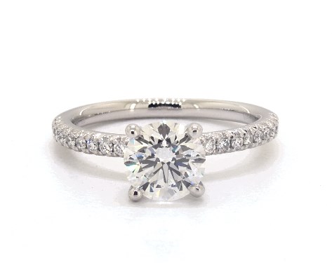 Platinum Pave Setting