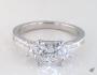Various carat combinations for the selected ring