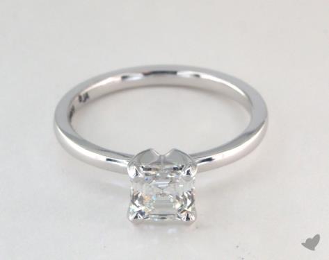 18K White Gold Solitaire Setting