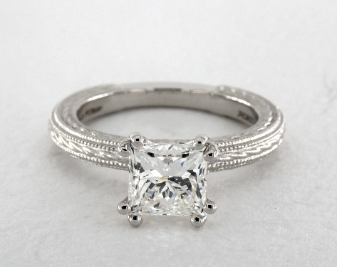 Platinum Solitaire Setting