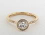 Various carat combinations for the selected ring