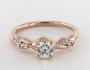 Various carat combinations for the selected ring