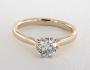 Various carat combinations for the selected ring