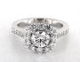 Various carat combinations for the selected ring