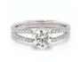 Various carat combinations for the selected ring