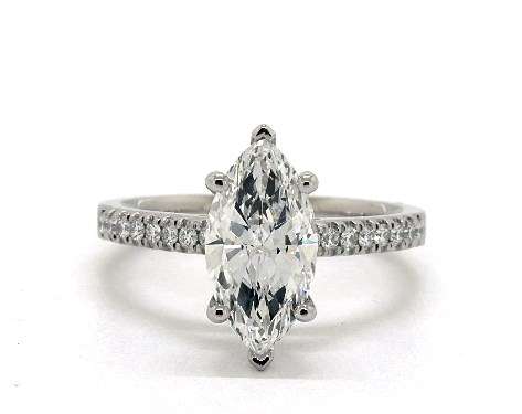 Platinum Pave Setting