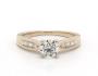 Various carat combinations for the selected ring