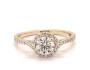Various carat combinations for the selected ring