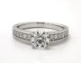 Various carat combinations for the selected ring
