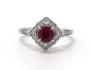 Various carat combinations for the selected ring