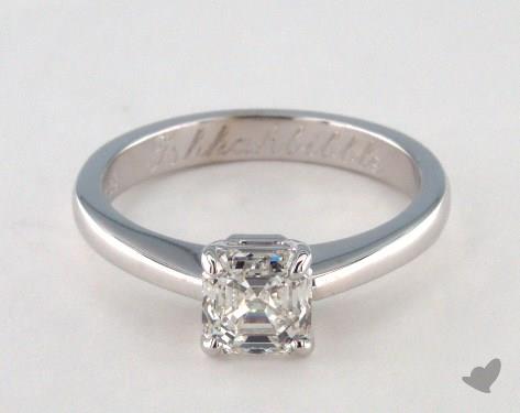 18K White Gold Solitaire Setting