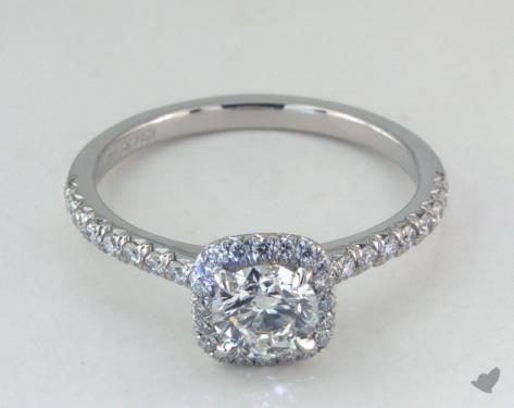 Platinum Halo Setting
