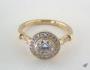 Various carat combinations for the selected ring