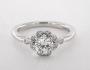 Various carat combinations for the selected ring