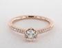 Various carat combinations for the selected ring