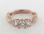 Various carat combinations for the selected ring
