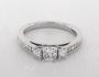 Various carat combinations for the selected ring
