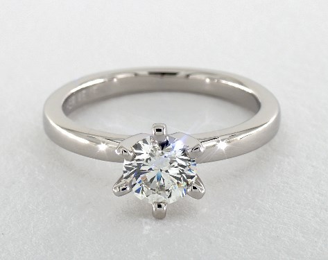 Platinum Solitaire Setting