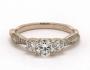 Various carat combinations for the selected ring