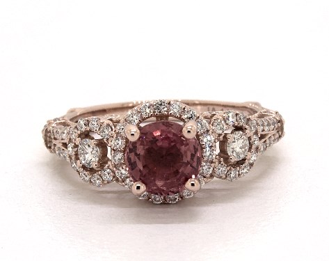 14K Rose Gold Vintage Setting