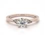 Various carat combinations for the selected ring
