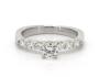 Various carat combinations for the selected ring